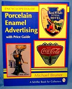 Porcelain Enamel Advertising INDEX with price guide